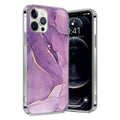 Purple Marble Series Case - iPhone 13 Pro by Zerodamage Sahara Case LLC