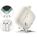 Glow White Liquid Silicone Case - Apple AirPods 3 by Zerodamage Sahara Case LLC