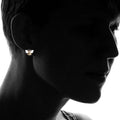 Tri-Tone Bumble Bee Stud Earrings Made with Swarovski Elements by DailySale