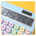 Desktop Calculator - Solar & Battery Powered, 12-Digit, Large Keys by Zerodamage Sahara Case LLC