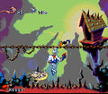Eathworm Jim SNES Video Game Cartridge Super Nintendo 1994 by VintageVideoGameStore