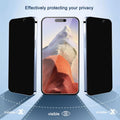 iPhone 15 Privacy Tempered Glass Screen Protector - 2-Pack, Anti-Spy | ZeroDamage by Zerodamage Sahara Case LLC