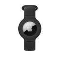 Sahara Black Silicone Wrist Band - Apple AirTag by Zerodamage Sahara Case LLC