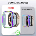 Aluminum Alloy Case for Apple Watch ultra 1-2-3 Series 9 8 7 6 5 4 3 2 1 SE by Arleathercraft