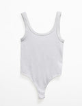 Ribbed Scoop Neck & Back Bodysuit by Boutique 23