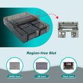 Super Nintendo Replace Console Shell Housing SNES Translucent Black by VintageVideoGameStore