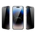 ZeroDamage Ultra-Strong+ Tempered Privacy Glass Screen Protector (2-Pack) - iPhone 14 Pro Max by Zerodamage Sahara Case LLC