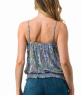 Payton Paisley Tank Top - Multi by Boutique 23