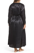 Flora by Flora Nikrooz Plus Size Satin Stella Robe by Vanessa Jane