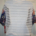 Xhilaration Juniors White Lace Floral Sheer Crop Top Shirt by Vanessa Jane