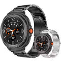 Luxury Stainless Steel Integrated Band for Samsung Galaxy Watch 8 & 7 I 40MM, 44MM, 46MM, 47MM by Arleathercraft