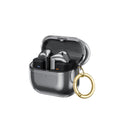 Samsung Galaxy Buds3, Buds3 Pro and Buds3 FE Case - Transparent with Carabiner | Venture Series by Zerodamage Sahara Case LLC