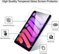 ZeroDamage Clear Tempered Glass Screen Protector - Apple iPad mini (A17 Pro) and Apple iPad mini (6th Generation 2021) by Zerodamage Sahara Case LLC