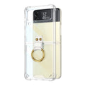 Venture Series Hard Shell with Ring Case - Samsung Galaxy Z Flip4 by Zerodamage Sahara Case LLC