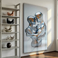 Eternal Love Figure Abstract Wall Art II by Tailored Canvases