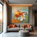 3D Goldfish Wall Art by Tailored Canvases