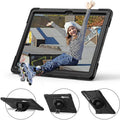 Raider X Series Heavy-Duty Hand Strap Case - Samsung Galaxy Tab S10 Ultra, Tab S9 Ultra, and Tab S8 Ultra by Zerodamage Sahara Case LLC