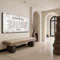 The Hail Mary Faith Sign II by Tailored Canvases