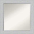 Amanti Art Framed Shiplap White Wall Mirror by Vanessa Jane