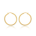 Turquoise Hoop Earrings by Christina Greene