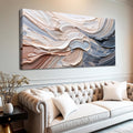 Rough Minimalist Wall Art by Tailored Canvases