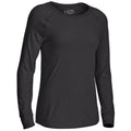 Eastern Mountain Womens Solid Organic Cotton Long-Sleeve Tee by Vanessa Jane