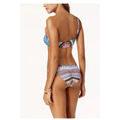 Bar lll Women Sunburst One Shoulder Bandeau Bikini Top Swimsuit, Size XL by Vanessa Jane