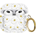 White Daisies HybridFlex Case - Apple AirPods 3 (3rd Generation) by Zerodamage Sahara Case LLC