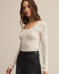 Tibi Scoop Mesh Sweater by Boutique 23