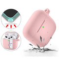 Pink Liquid Silicone Case - Apple AirPods 3 by Zerodamage Sahara Case LLC