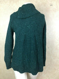 Style & Co Petite Envelope-Neck Tweed Sweater by Vanessa Jane