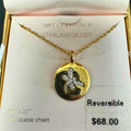CHARMBAR Swarovski Zirconia Gold - Plated Pendant by Vanessa Jane