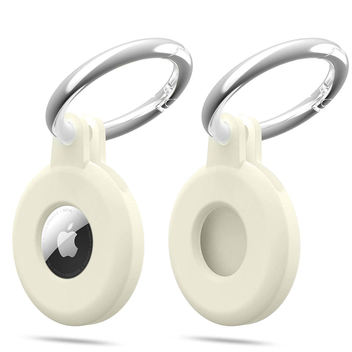 Apple AirTag Case - Silicone Carabiner Clip | Venture Series by Zerodamage Sahara Case LLC