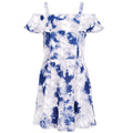 Epic Threads Little Girls Tie-Dyed Cold-Shoulder Dress, Size 4 by Vanessa Jane