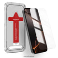 iPhone 16 Pro Tempered Glass Screen Protector - 9H Hardness, Anti-Fingerprint | ZeroDamage by Zerodamage Sahara Case LLC
