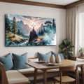 Cross On A Hill Faith Wall Art by Tailored Canvases