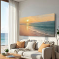 Beach Shoreline Coastal Wall Art IV by Tailored Canvases