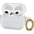 White Sparkle Case - Apple AirPods (3rd generation) by Zerodamage Sahara Case LLC