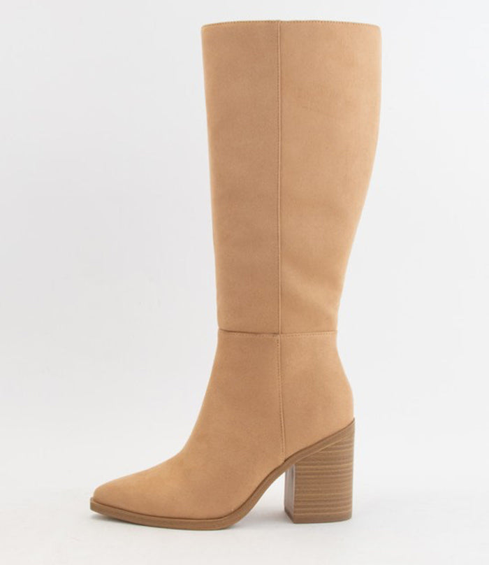 Vapor Tall Boot - Lt Blonde by Boutique 23