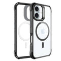 iPhone 16 Plus Clear Kickstand Case - Anti-Slip, Rugged, MagSafe | Venture Series by Zerodamage Sahara Case LLC