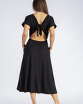 Backless Knot Straps Dress by Boutique 23