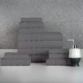 12-Piece: Bibb Home Egyptian Cotton Towel Set by DailySale