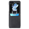 Indy Series Leather Wallet Case - Samsung Galaxy Z Flip6 by Zerodamage Sahara Case LLC
