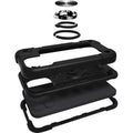 Raider Series Heavy-Duty Kickstand Case - iPhone 14 Pro - CP00356 by Zerodamage Sahara Case LLC