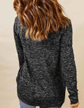 Rayna Cowl neck Sweater - Black by Boutique 23