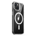 iPhone 15 Plus Clear Case with Kickstand & MagSafe | Venture Series by Zerodamage Sahara Case LLC