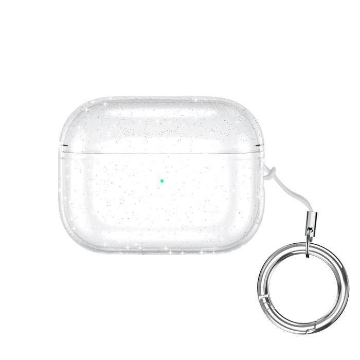 Clear Sparkle Series Case - Apple AirPods Pro 2 (2nd Generation) by Zerodamage Sahara Case LLC