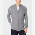 Club Room Mens Textured Full-Zip Cardigan by Vanessa Jane