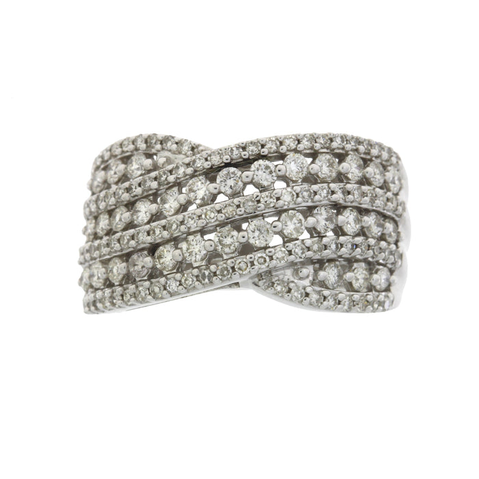 1.00ct Diamond Ring 10KT White Gold by Bids.com