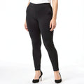 Celebrity Pink Pull-on Black Skinny Pants-Size XL by Vanessa Jane